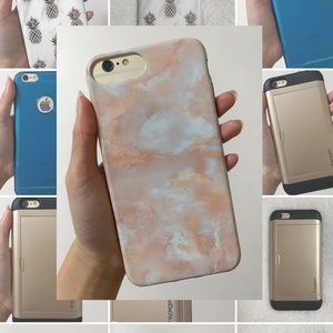 pink marble iphone 6S+ / 6+ case